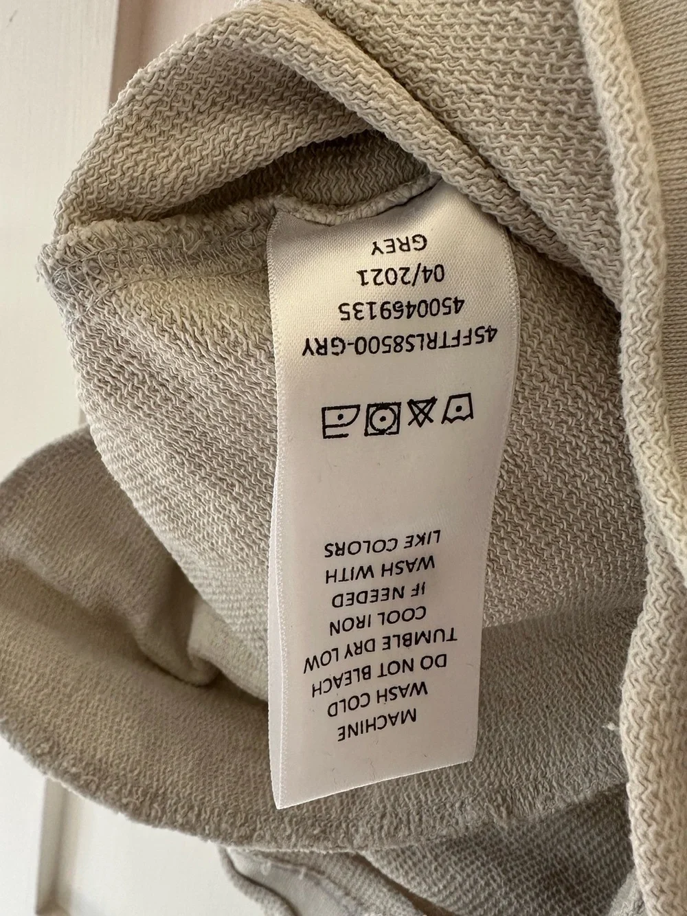 FAVORITE DAUGHTER Lounge Shorts Small Soft Grey - Picture 6 of 6